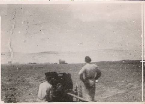 Test- firing  German 3.7cm Panzer Abwehr Kanone at School of Military Intelligence